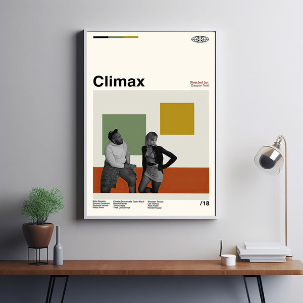 Climax Poster, Climax Movie, Climax  Movie Poster, Retro Movie, Retro Modern, Movie Print, High Quality, Home Decor, Gifts For Family