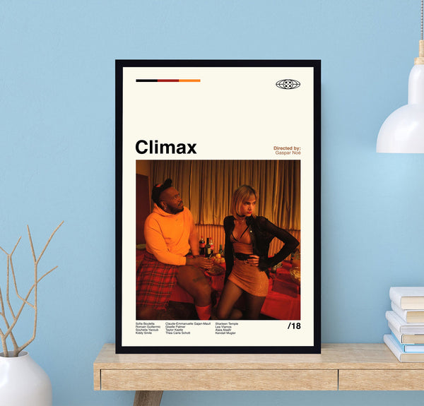 Climax Movie Poster, Climax Poster, Gaspar Noé, Midcentury Art, Minimalist Art, Movie Poster, Vintage Poster, Modern Poster, Wall Art 1716848252