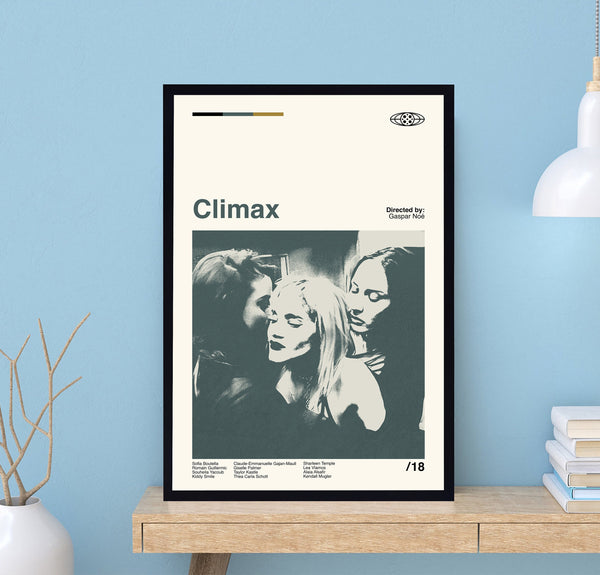Climax Movie Poster, Climax Poster, Gaspar Noé, Retro Movie Poster, Minimalist Art, Vintage Poster, Modern Art, Wall Decor, Home Decor 1686646592