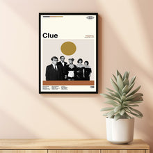 Clue Movie Poster, Clue Movie, Jonathan Lynn Film, Vintage Print, Minimalist Art, High Quality, Aesthetic Poster, Room Art, Vintage Movie
