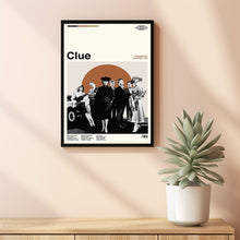 Clue Movie Poster, Clue Movie, Jonathan Lynn Film, Vintage Print, Minimalist Art, High Quality, Aesthetic Poster, Room Art, Vintage Movie