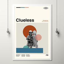 Clueless Poster, Clueless Movie Poster, Amy Heckerling, Retro Movie, Retro Modern, Movie Print, High Quality, Home Decor