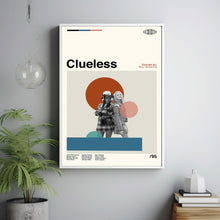 Clueless Poster, Clueless Movie Poster, Amy Heckerling, Retro Movie, Retro Modern, Movie Print, High Quality, Home Decor