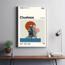 Clueless Poster, Clueless Movie Poster, Amy Heckerling, Retro Movie, Retro Modern, Movie Print, High Quality, Home Decor