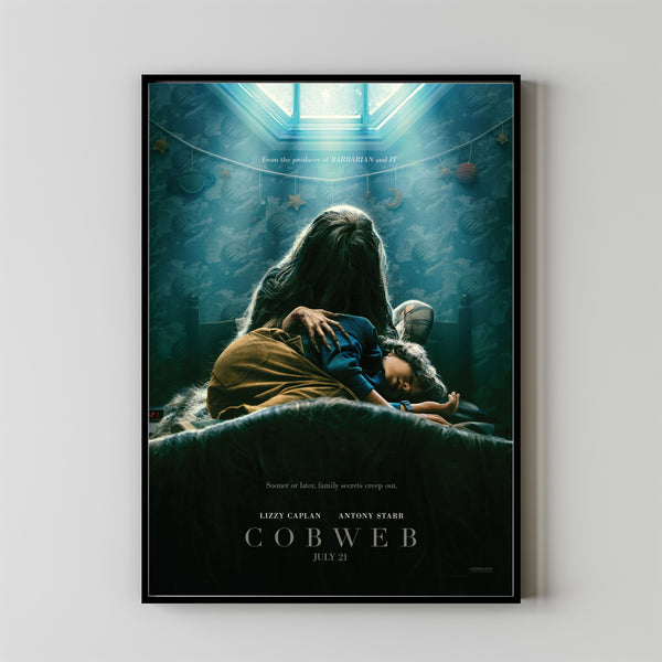 Cobweb Movie Poster Print, Canvas Wall Art, Room Decor, Movie Art, Gifts for HimHer, Wall Art Print, Vintage Film Art 1