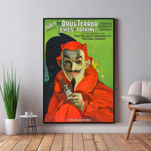 Cocaine Traffic Or, The Drug Terror Movie poster, Room Decor, Home Decor, Art Poster for Gift 1665855093