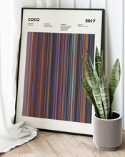 Coco Movie Barcode Print, Coco Print, Coco Poster, Coco Wall Art, Coco Frames Print, Movie Buff Gifts 1632405022