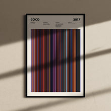 Coco Movie Barcode Print, Coco Print, Coco Poster, Coco Wall Art, Coco Frames Print, Movie Buff Gifts 1632405022