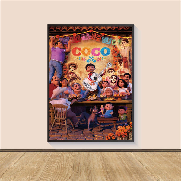 Coco (2017) Movie Poster Print, Canvas Wall Art, Room Decor, Personalized gift, Gifts for HimHer, Wall Art Print 1554955212