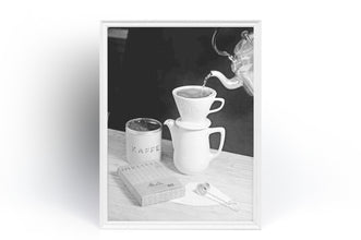 Coffe Time Poster Poster Photo Vintage Tea Pot Kitchen Antique Poster Fine Art  Poster  Art Gift  Home Wall Decor 1557856531