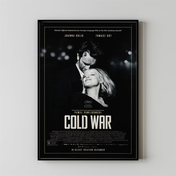 Cold War Movie Poster Print, Canvas Wall Art, Room Decor, Movie Art