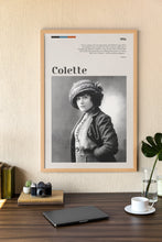 Colette Poster Wall Art  Poster  Art Gift Quote Vintage Sidonie Gabrielle Colette French author 1575411215