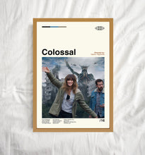 Colossal Poster, Colossal Movie Poster, Nacho Vigalondo, Retro Poster, Minimalist Art, Vintage Poster, Midcentury Art, Wall Decor 1716854958