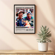Coming to America, John Landis, Minimalist Movie Poster, A3 poster