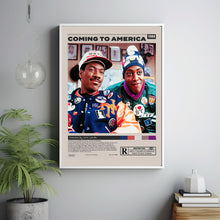 Coming to America, John Landis, Minimalist Movie Poster, A3 poster