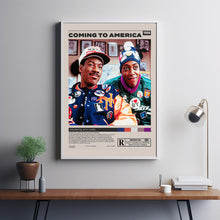 Coming to America, John Landis, Minimalist Movie Poster, A3 poster