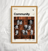 Community Tv Series Poster, Community Poster, Tv Series Poster, Midcentury Art, Minimalist Art, Movie Poster, Retro Poster, Wall Decor 1731040747