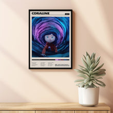 Coraline 2009 Poster, Keith David, Henry Selick, Coraline Movie Poster, Coraline Movie, Coraline Print, Film Art, Photo Art, Retro Modern