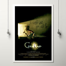 Coraline Movie Poster 2023 FilmRoom Decor Wall ArtPoster GiftCanvas prints 4