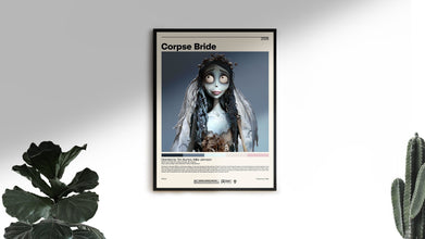 Corpse Bride Poster  Tim Burton, Minimalist Movie Poster, Vintage Retro Art Print, Custom Poster, Wall Art Print, Home Decor 1189195274