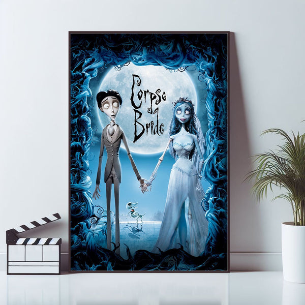 Corpse Bride, Movie Poster, Wall Art Prints, Art Poster, Canvas Material Gift, Keepsake, Home Decor, Live Room Wall Art 1589506871