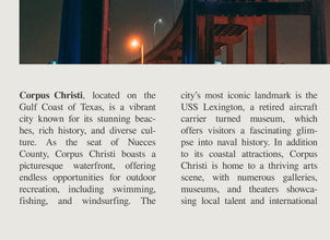 Corpus Christ Texas Wall Art Poster Poster  Corpus Christ Texas Black White Poster  Poster  Art Gift 1699679191