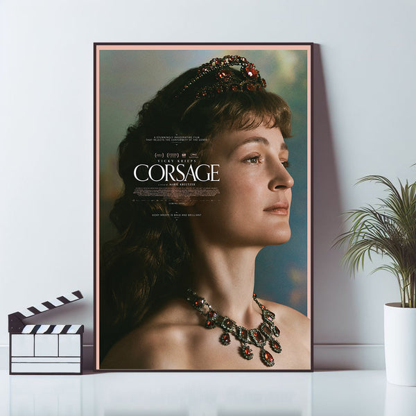 Corsage Movie Poster, Canvas material poster, High Quality Print, Home Decor, Art Poster For Gift, Wall Art Print, keepsake 1658139965