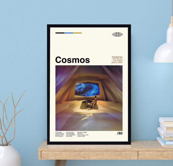 Cosmos Tv Poster, Cosmos Print, Tv Series Poster, Retro Movie Poster, Minimalist Art, Vintage Poster, Modern Art, Wall Decor, Home Decor 1716860470
