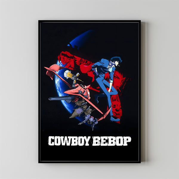 Cowboy Bebop Movie Poster,Film Fan Collectibles,Vintage Movie Poster,Home Decor,Wall Art,Poster Gifts 1