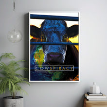 Cowspiracy The Sustainability Secret Movie Poster, Room Decor, Home Decor, Art Poster for Gift