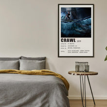 Crawl (2019) Movie Poster Canvas Poster Minimalist Poster Art Print Gifts for Lover Mural Painting Home Decoration 1760272392