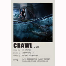 Crawl (2019) Movie Poster Canvas Poster Minimalist Poster Art Print Gifts for Lover Mural Painting Home Decoration 1760272392