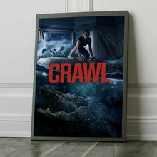 Crawl (2019) Movie Poster Canvas Poster Movie Poster Art Print Gifts for Lover Mural Painting Home Decoration 1779646969