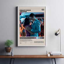 Crazy Rich Asians, Minimalist Movie Poster, Vintage Retro Art