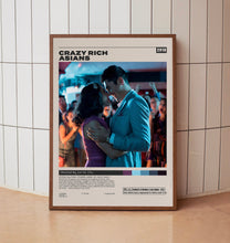 Crazy Rich Asians, Minimalist Movie Poster, Vintage Retro Art