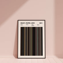 Crazy Stupid Love Movie Barcode Print, Crazy Stupid Love Print, Crazy Stupid Love Poster, Crazy Stupid Love Wall Art, Crazy Stupid Love Art 1617451460