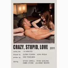 Crazy, Stupid, Love (2011) Movie Poster Canvas Poster Minimalist Poster Art Print Gifts for Lover Mural Painting Home Decoration 1752426588