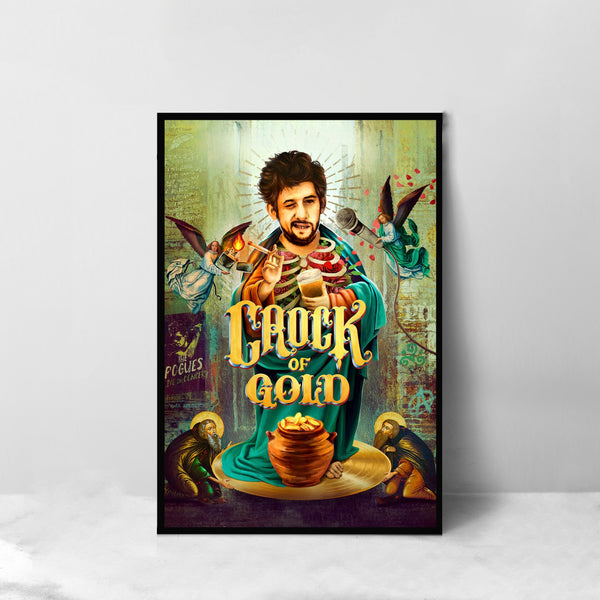 Crock of Gold A Few Rounds with Shane MacGowan Movie Poster - High Quality Canvas Art Print - Room Decoration - Art Poster For Gift 1629751989