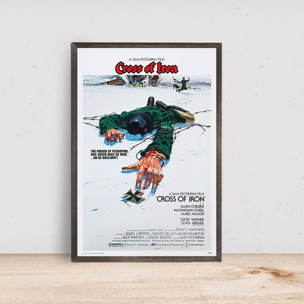 Cross of Iron Movie Poster, Room Decor, Home Decor, Art Poster for Gift 1639595928