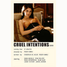 Cruel Intentions 1999 Movie Poster Canvas Poster Minimalist Poster Art Print Gifts for Lover Mural Painting Home Decoration 1752426362