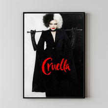 Cruella 2021 Poster Art Print Movie Posters Gift for Movie lovers