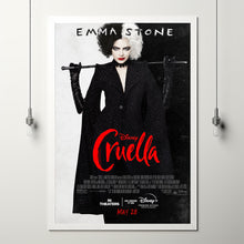 Cruella 2021 Poster Art Print Movie Posters Gift for Movie lovers 1
