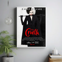 Cruella 2021 Poster Art Print Movie Posters Gift for Movie lovers 1