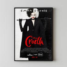Cruella 2021 Poster Art Print Movie Posters Gift for Movie lovers 1