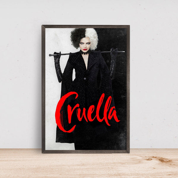 Cruella Movie Poster, Room Decor, Home Decor, Art Poster for Gift 1621897182