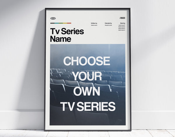 Custom Tv Series Poster, Custom Poster Print, Personalized Tv Series Poster, Customize Tv Series Poster, Personalized Tv Series Print 1436646451