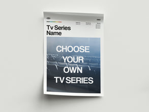 Custom Tv Series Poster, Custom Poster Print, Personalized Tv Series Poster, Customize Tv Series Poster, Personalized Tv Series Print 1436646451
