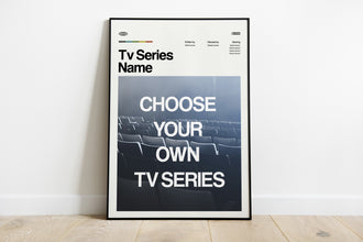 Custom Tv Series Poster, Custom Poster Print, Personalized Tv Series Poster, Customize Tv Series Poster, Personalized Tv Series Print 1436646451