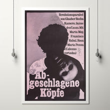 Cutting Heads Movie Poster Print, Canvas Wall Art, Room Decor, Movie Art