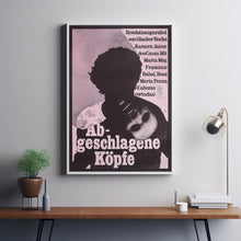 Cutting Heads Movie Poster Print, Canvas Wall Art, Room Decor, Movie Art